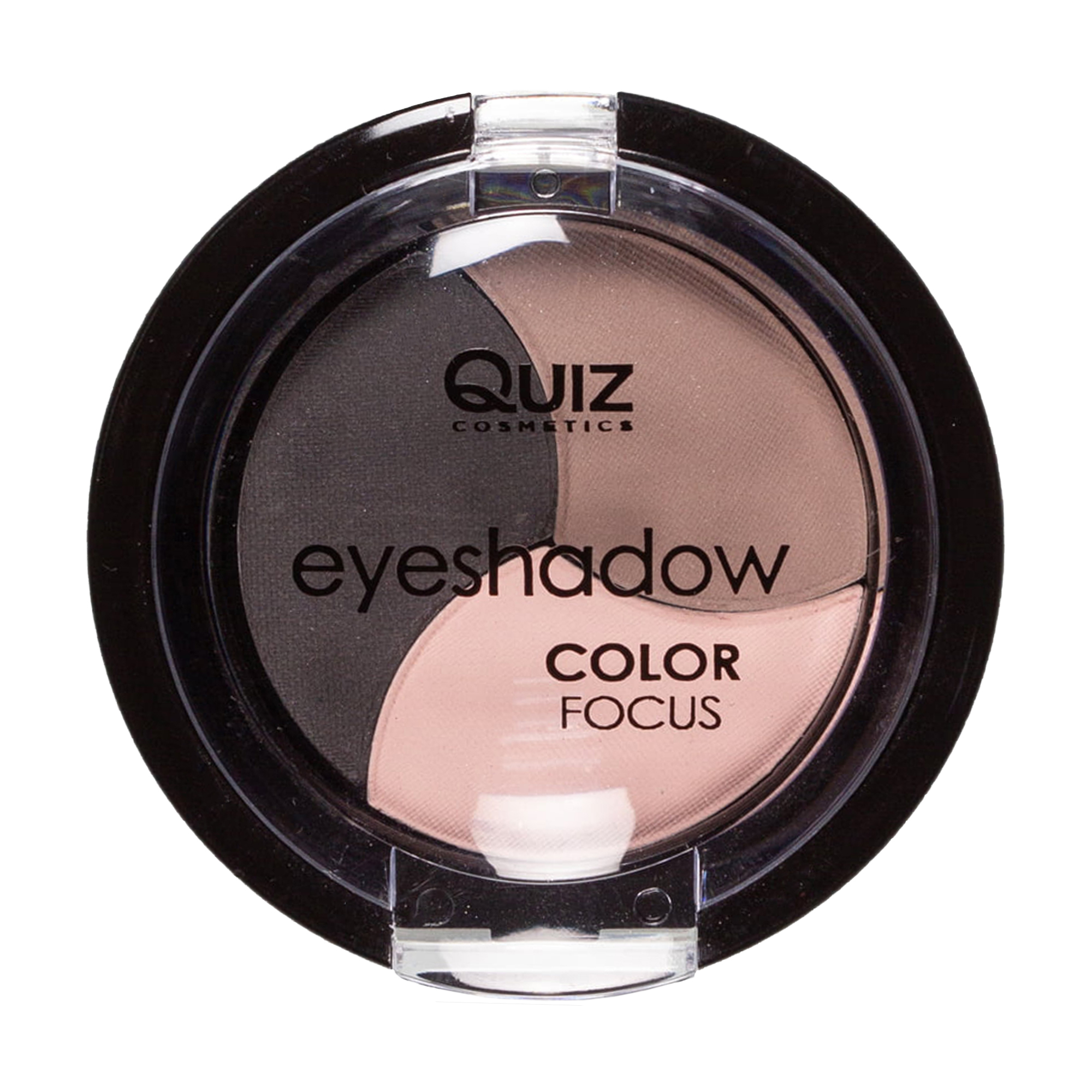 Тіні для повік Quiz Cosmetics Color Focus Eyeshadow 3-колірні, тон 362, 4 г